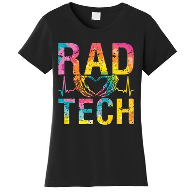 Rad Tech Medicine Technologist Xray Rad Techs Radiology Women's T-Shirt