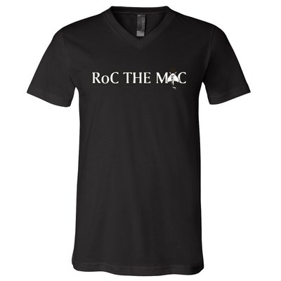 Roc The Mic V-Neck T-Shirt