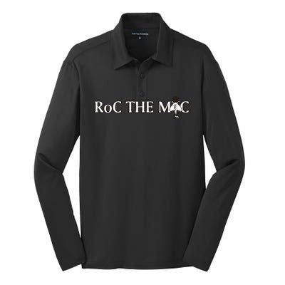 Roc The Mic Silk Touch Performance Long Sleeve Polo