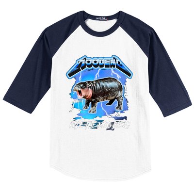 Ride The Moo Deng Baseball Sleeve Shirt