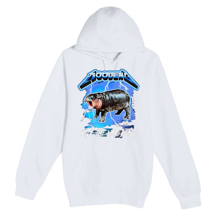 Ride The Moo Deng Premium Pullover Hoodie