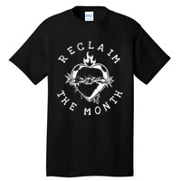 Reclaim The Month Sacred Heart Image June Month Premium Tall T-Shirt