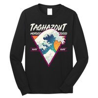 Retro Taghazout Morocco Surf Great Wave Long Sleeve Shirt