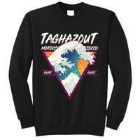 Retro Taghazout Morocco Surf Great Wave Sweatshirt