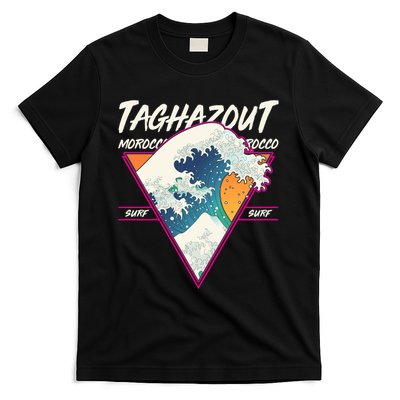 Retro Taghazout Morocco Surf Great Wave T-Shirt