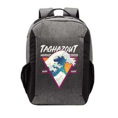 Retro Taghazout Morocco Surf Great Wave Vector Backpack