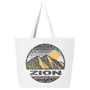 Road Trip Mount Zion National Park Utah Mountain Sunset Art 25L Jumbo Tote