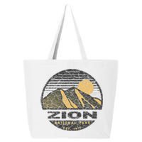 Road Trip Mount Zion National Park Utah Mountain Sunset Art 25L Jumbo Tote