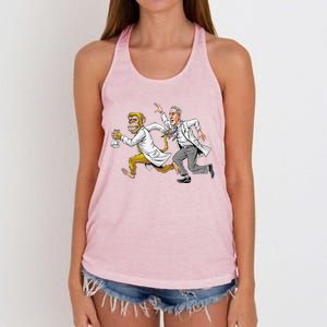 Release The Monkeys Escape 2024 Women's Knotted Racerback Tank