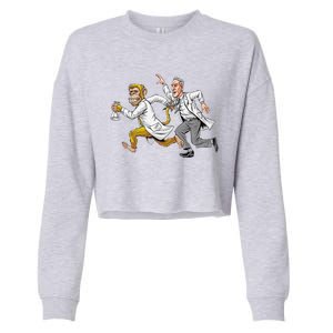 Release The Monkeys Escape 2024 Cropped Pullover Crew