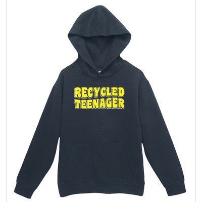 Recycled Teenager - Mothers Day Grandma Fathers Day Grandpa Urban Pullover Hoodie