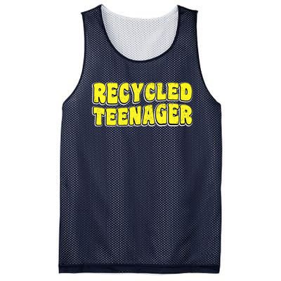 Recycled Teenager - Mothers Day Grandma Fathers Day Grandpa Mesh Reversible Basketball Jersey Tank