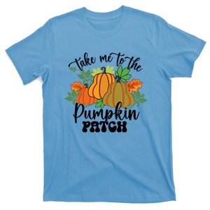 Retro Take Me To The Pumpkin Patch Thanksgiving Cute Gift T-Shirt