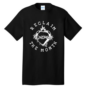 Reclaim The Month Heart Tall T-Shirt