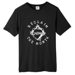 Reclaim The Month Heart Tall Fusion ChromaSoft Performance T-Shirt