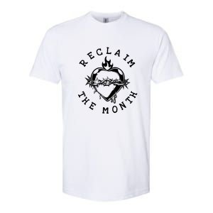 Reclaim The Month Heart Softstyle CVC T-Shirt