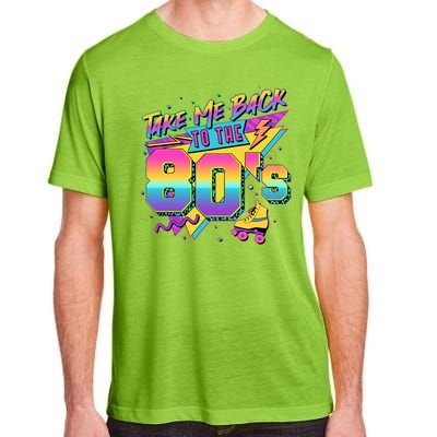 Retro Take Me Back To The 80s Eighties Adult ChromaSoft Performance T-Shirt