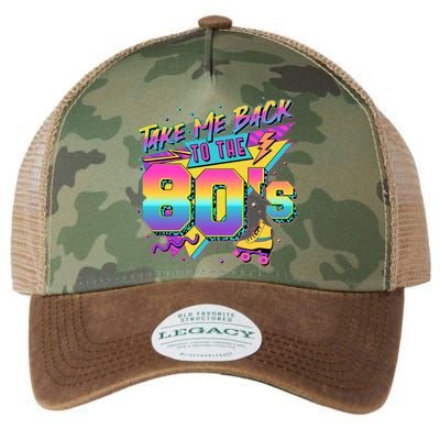 Retro Take Me Back To The 80s Eighties Legacy Tie Dye Trucker Hat