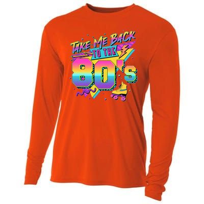 Retro Take Me Back To The 80s Eighties Cooling Performance Long Sleeve Crew