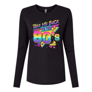 Retro Take Me Back To The 80s Eighties Womens Cotton Relaxed Long Sleeve T-Shirt