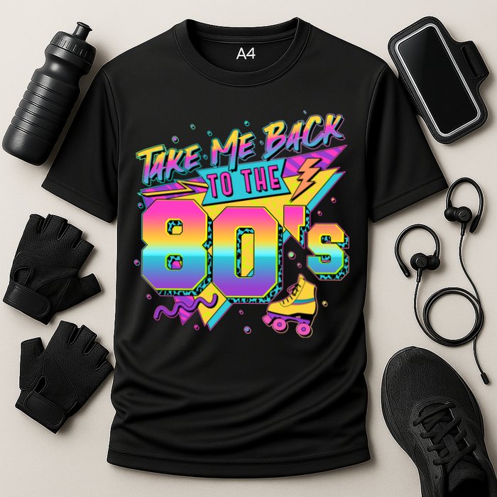 Retro Take Me Back To The 80s Eighties Performance Shirt