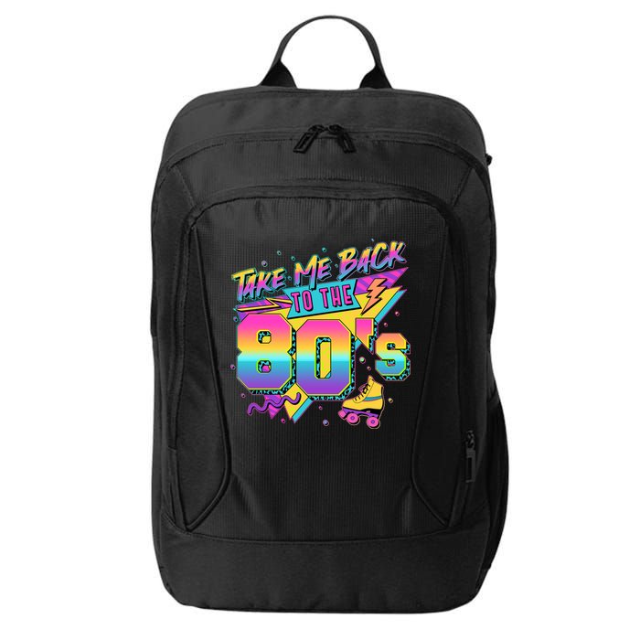 Retro Take Me Back To The 80s Eighties City Backpack