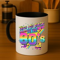 Retro Take Me Back To The 80s Eighties Mug