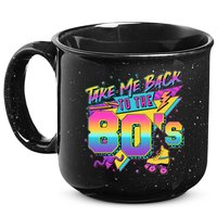 Retro Take Me Back To The 80s Eighties 15oz Campfire Ceramic Mug