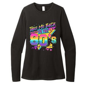 Retro Take Me Back To The 80s Eighties Womens CVC Long Sleeve Shirt