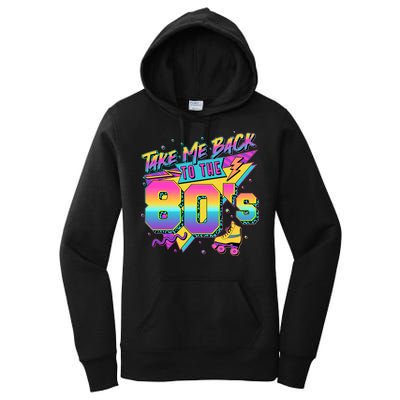 Retro Take Me Back To The 80s Eighties Women's Pullover Hoodie