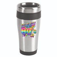 Retro Take Me Back To The 80s Eighties 16oz Travel Tumbler
