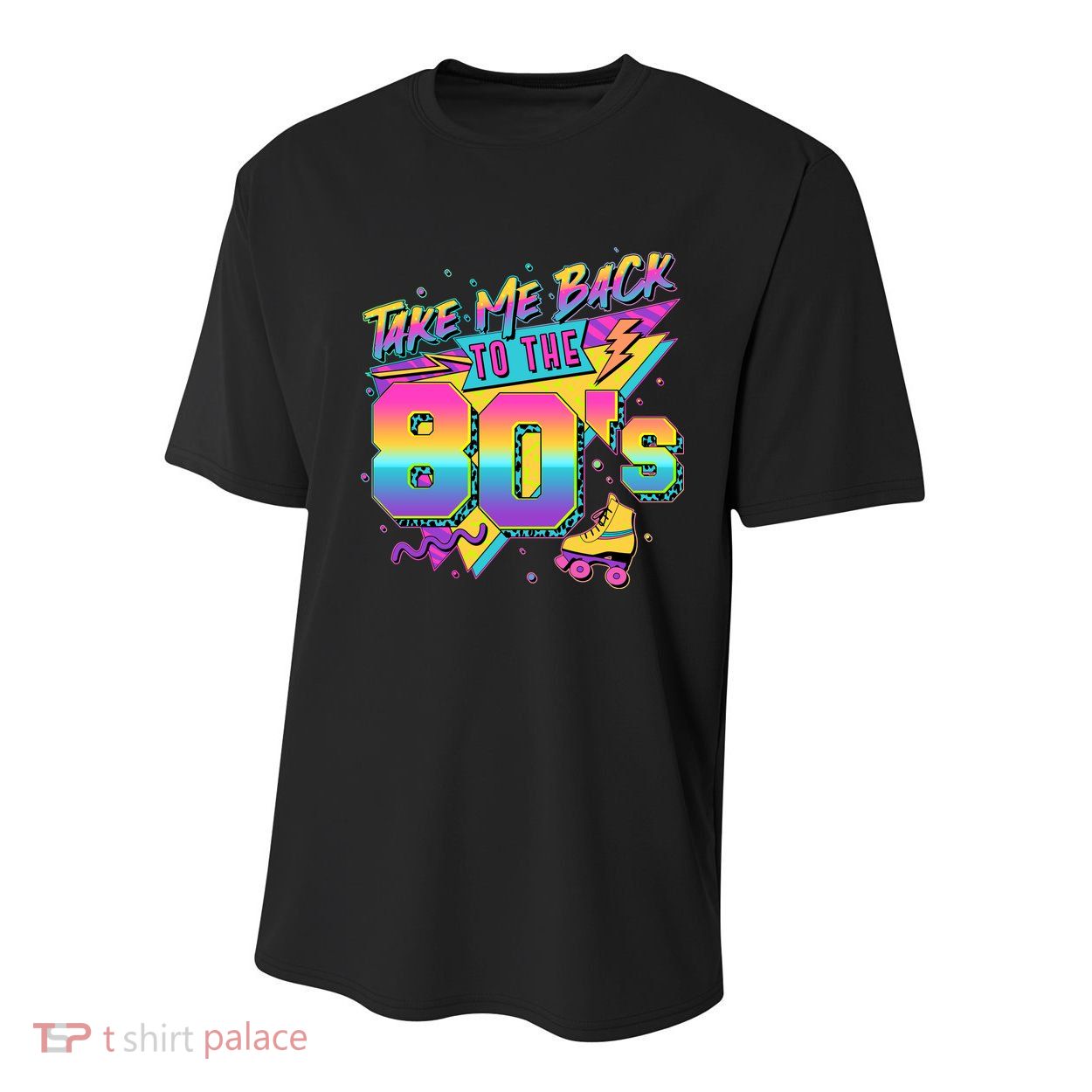 Retro Take Me Back To The 80s Eighties Youth Performance Sprint T-Shirt