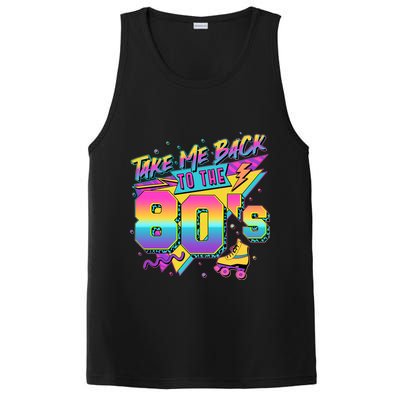 Retro Take Me Back To The 80s Eighties PosiCharge Competitor Tank