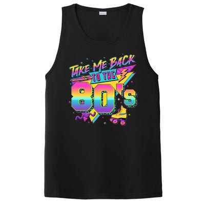 Retro Take Me Back To The 80s Eighties PosiCharge Competitor Tank