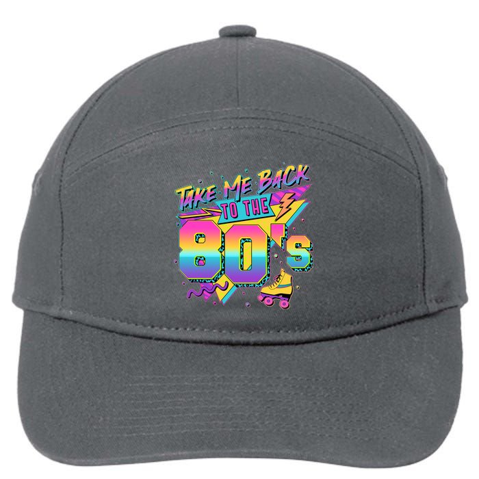 Retro Take Me Back To The 80s Eighties 7-Panel Snapback Hat
