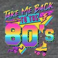 Retro Take Me Back To The 80s Eighties 7-Panel Snapback Hat