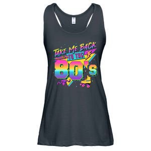 Retro Take Me Back To The 80s Eighties Ladies Essential Flowy Tank