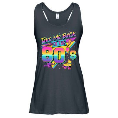 Retro Take Me Back To The 80s Eighties Ladies Essential Flowy Tank