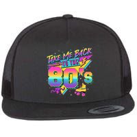 Retro Take Me Back To The 80s Eighties Flat Bill Trucker Hat