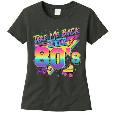 Retro Take Me Back To The 80s Eighties Womens T-Shirt