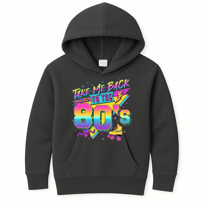 Retro Take Me Back To The 80s Eighties Kids Hoodie
