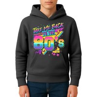 Retro Take Me Back To The 80s Eighties Kids Hoodie