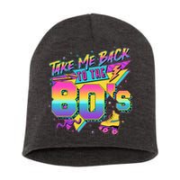 Retro Take Me Back To The 80s Eighties Short Acrylic Beanie