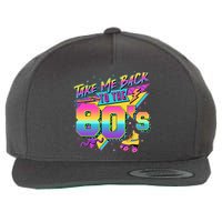 Retro Take Me Back To The 80s Eighties Wool Snapback Cap