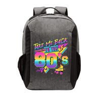 Retro Take Me Back To The 80s Eighties Vector Backpack