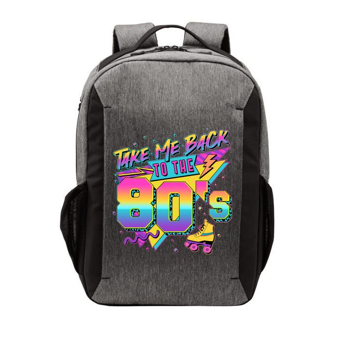 Retro Take Me Back To The 80s Eighties Vector Backpack