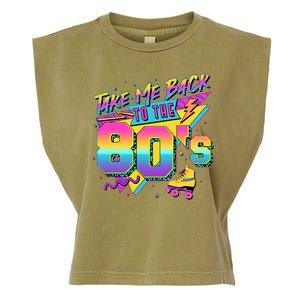 Retro Take Me Back To The 80s Eighties Garment-Dyed Women's Muscle Tee