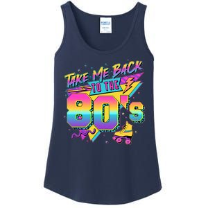 Retro Take Me Back To The 80s Eighties Ladies Essential Tank