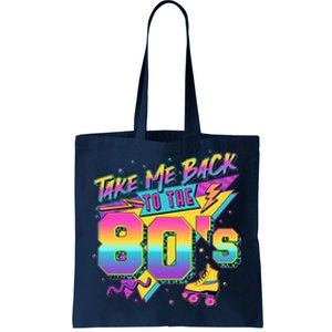 Retro Take Me Back To The 80s Eighties Tote Bag