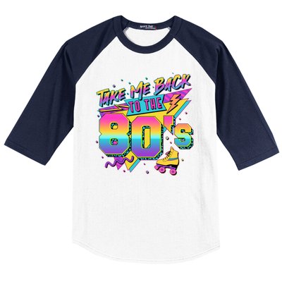 Retro Take Me Back To The 80s Eighties Baseball Sleeve Shirt